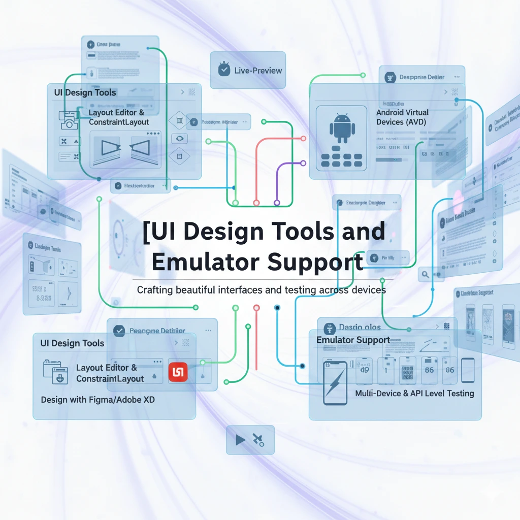 UI Design Tools and Emulator Support